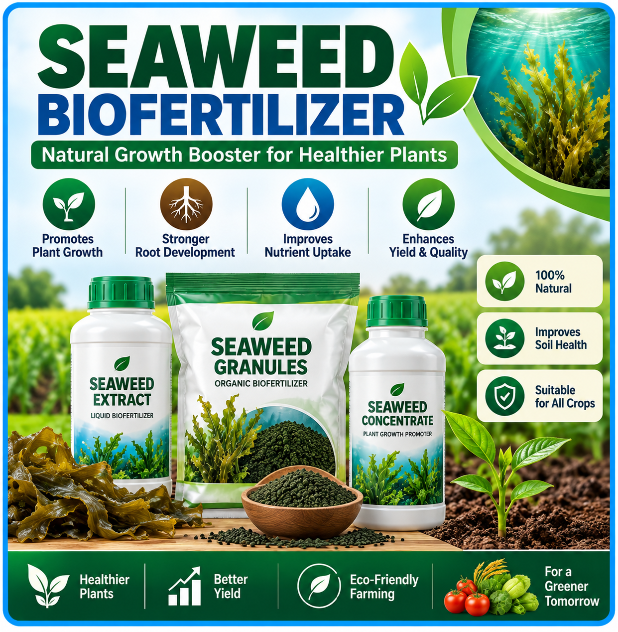 Top 10 Pick 4 Seaweed Biofertilizer