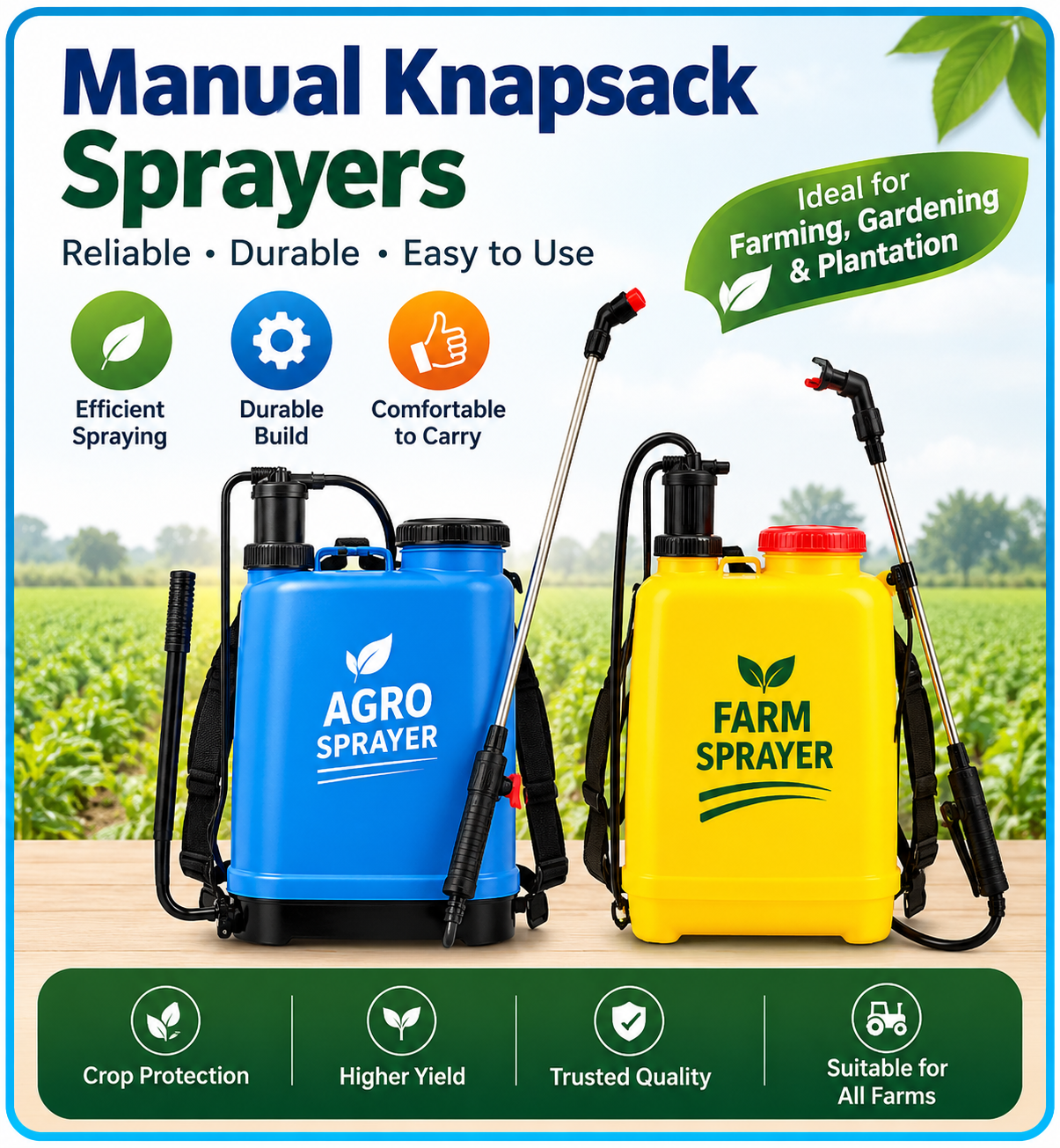 Manual Knapsack Sprayers