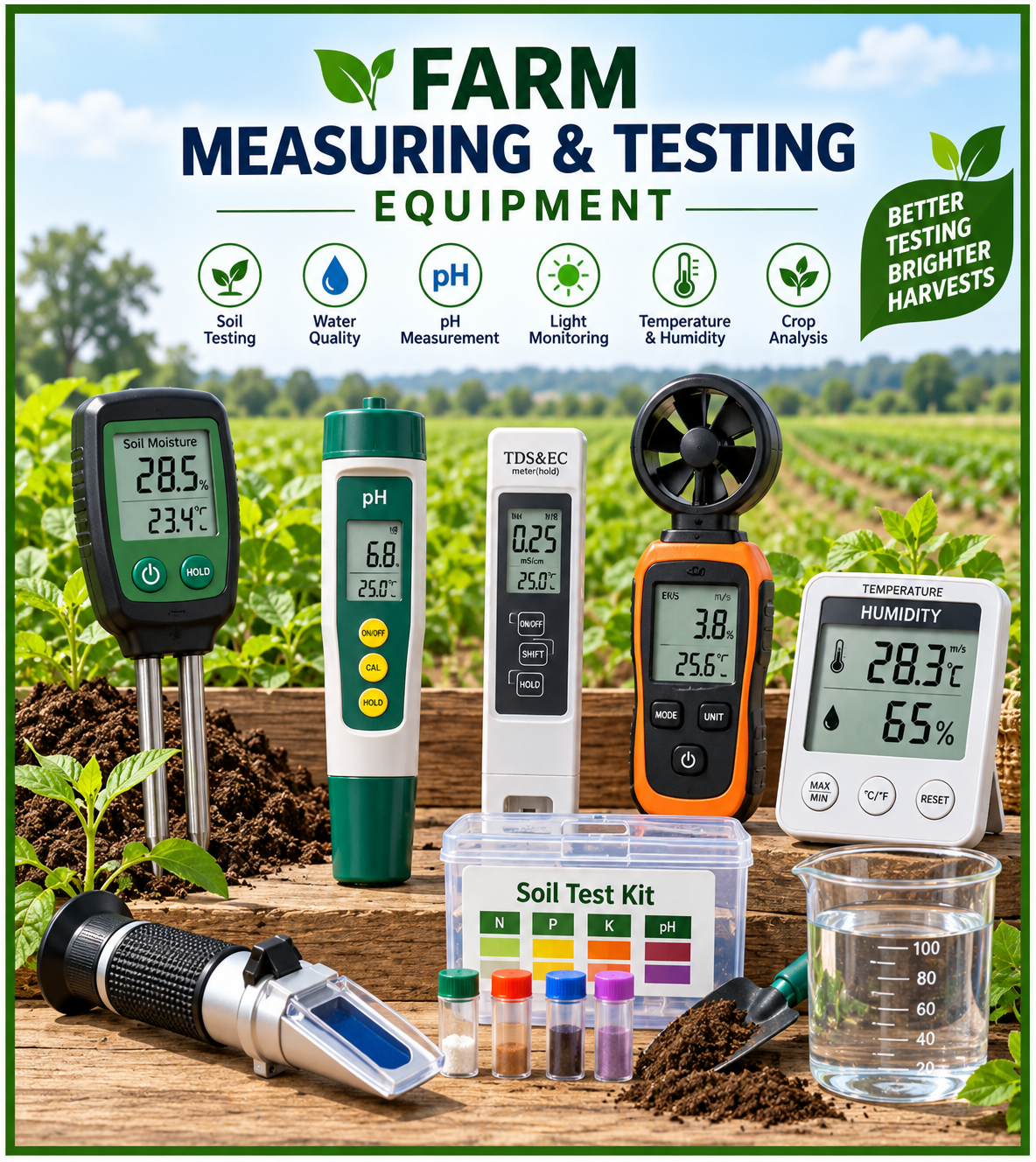 Farm Measuring Testing Equipment