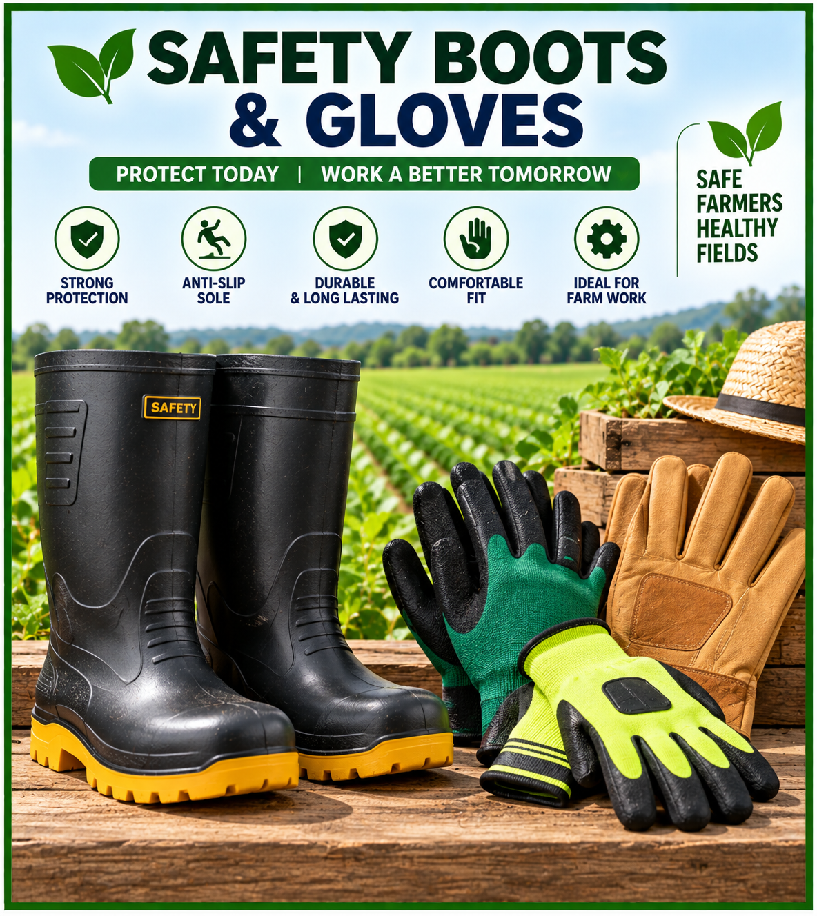 Safety Boots Gloves