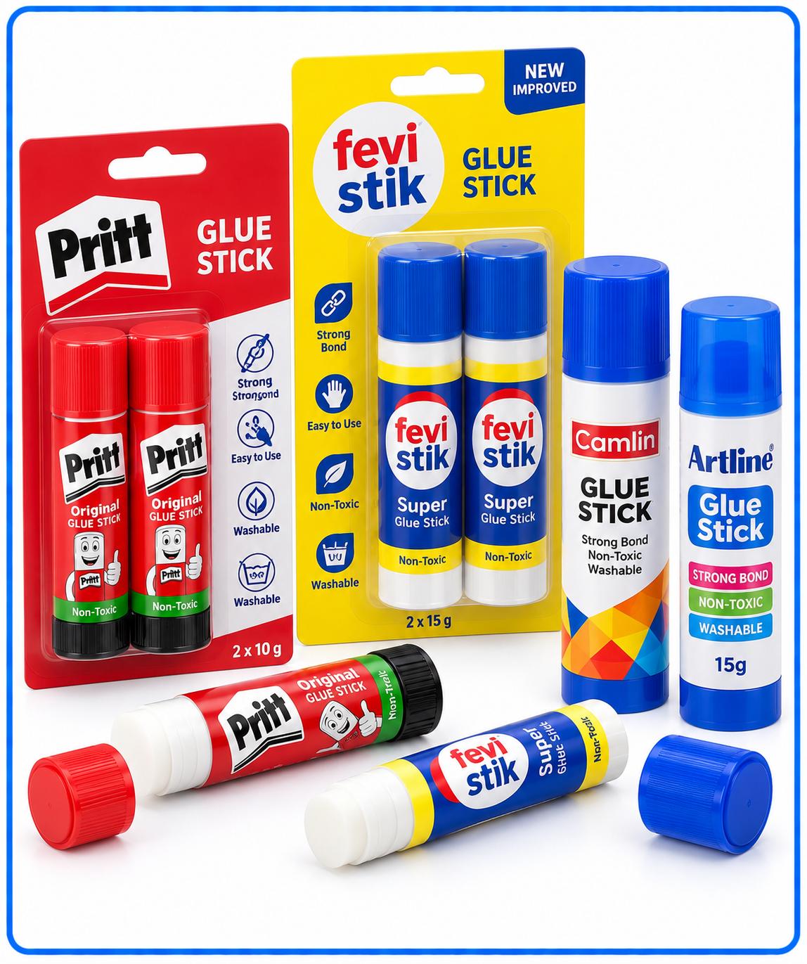 School Checklist Glue Stick