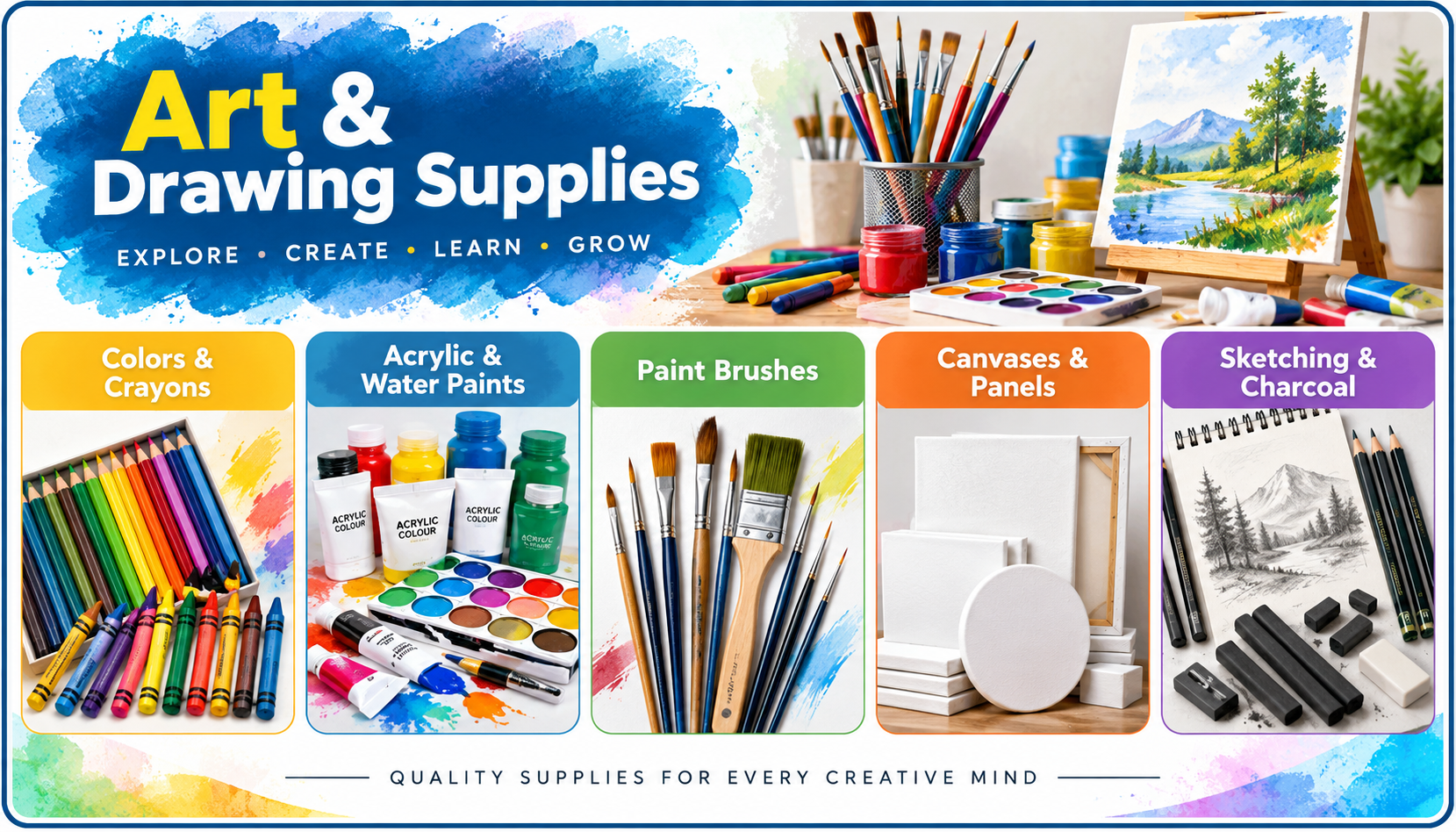 Art Drawing Supplies