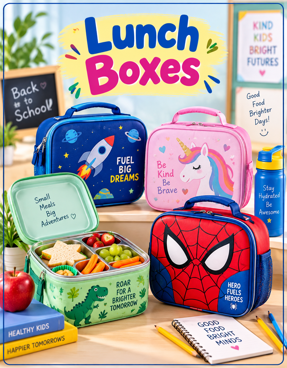 Back To School Lunch Boxes