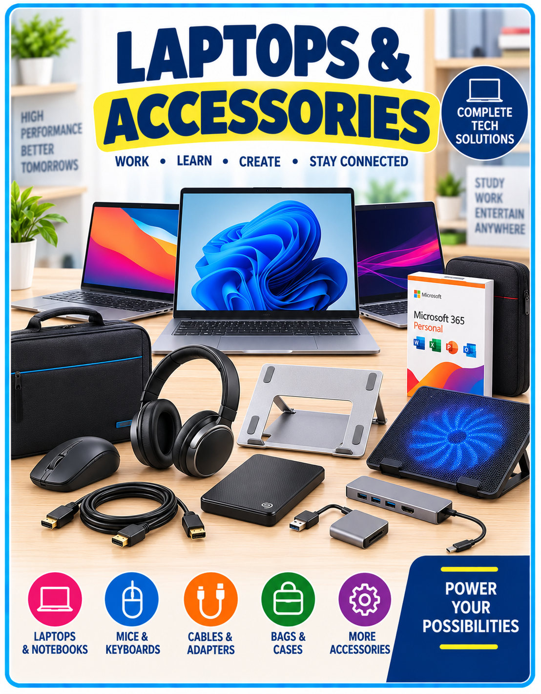 Back To School Laptops Accessories
