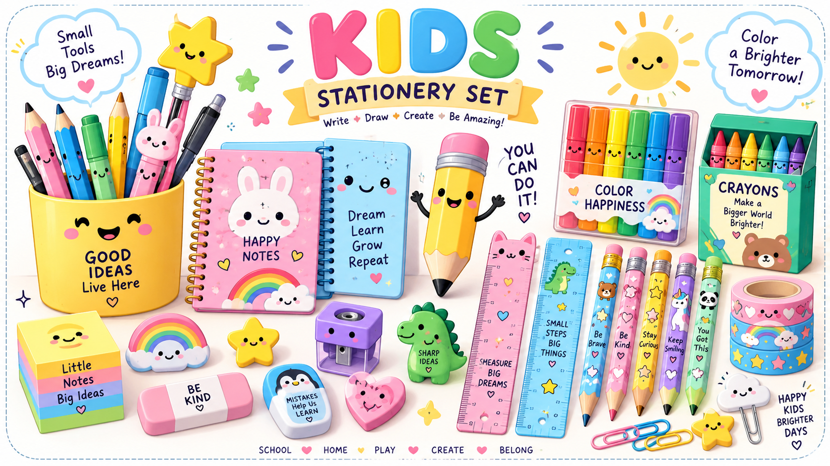 Kids Stationery