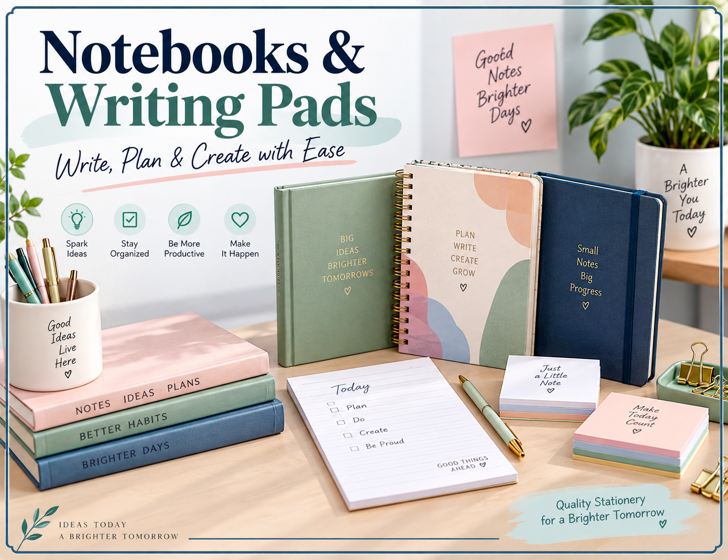 Notebooks Writing Pads