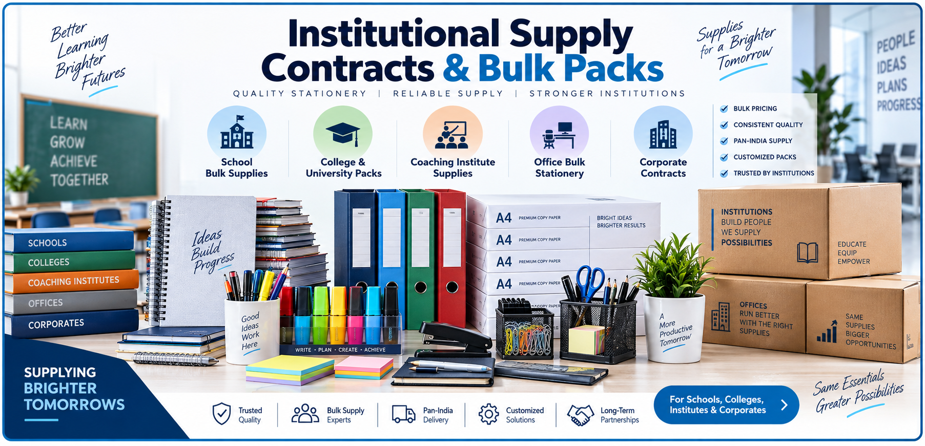 Institutional Bulk Stationery