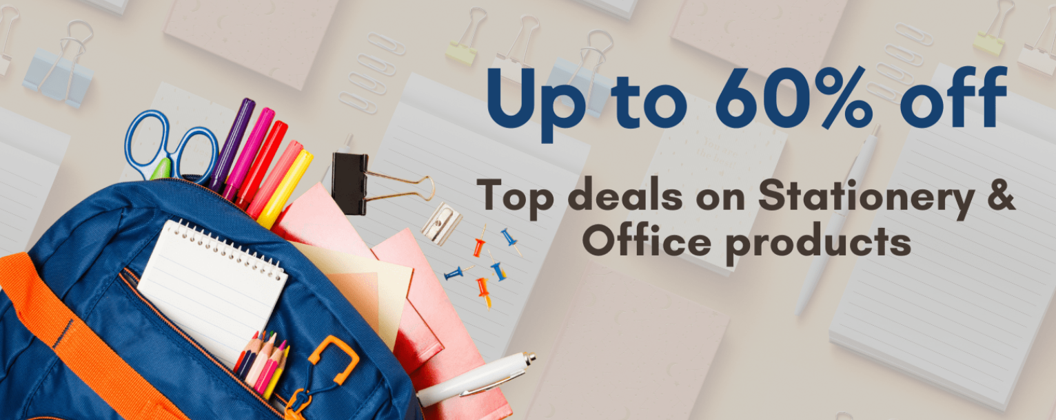 Stationery Promotional Banner