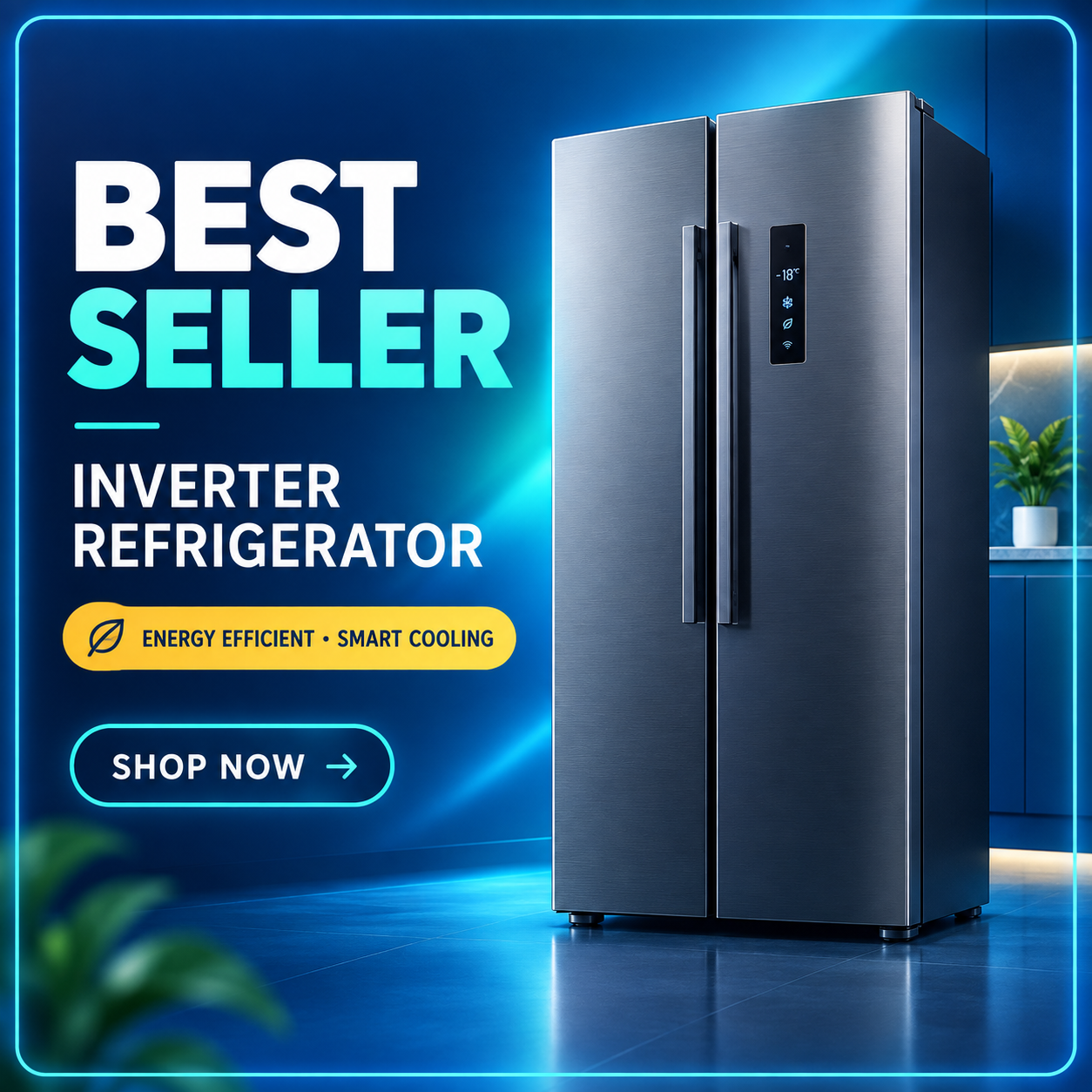 Home Appliances Best Seller Inverter Refrigerator image