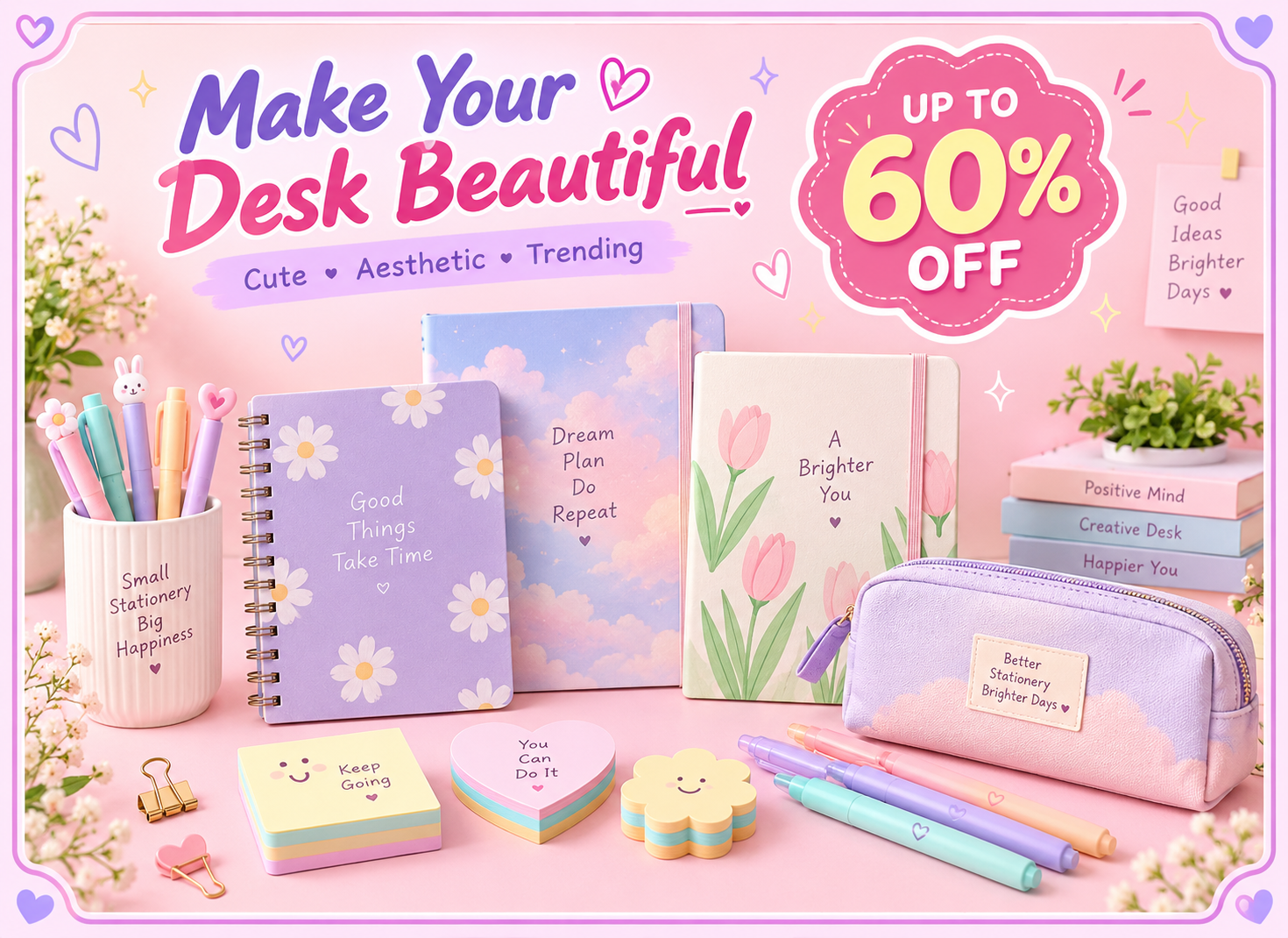 Stationery Fancy PastelKoreanStyle