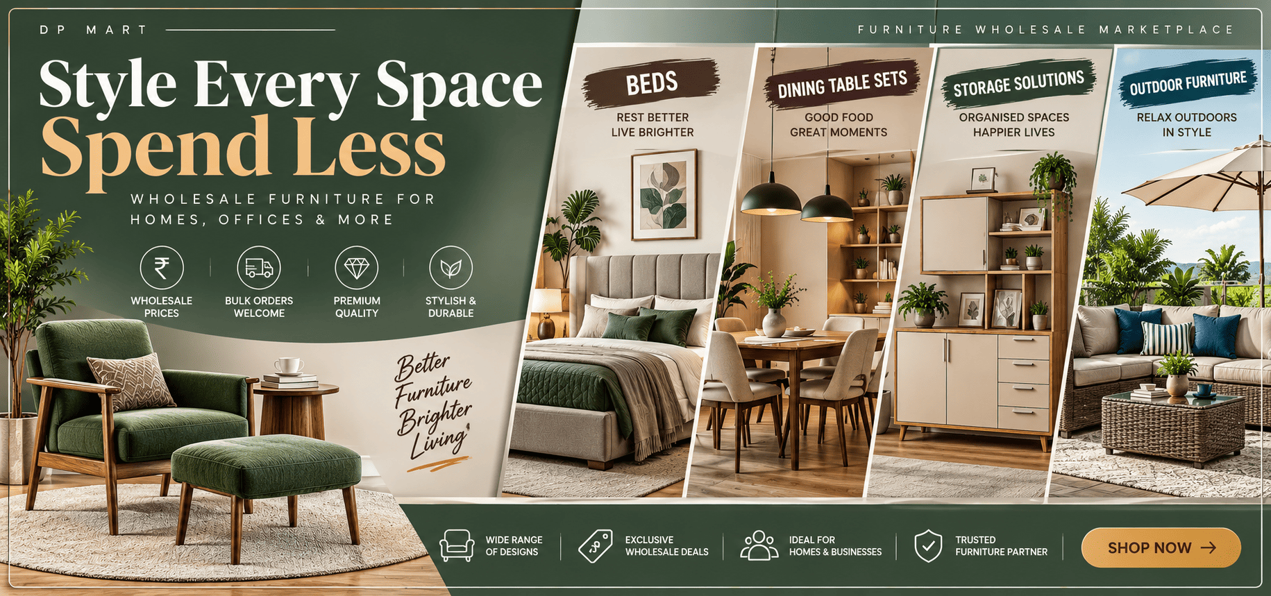 Furniture Wholesale Marketplace Banner