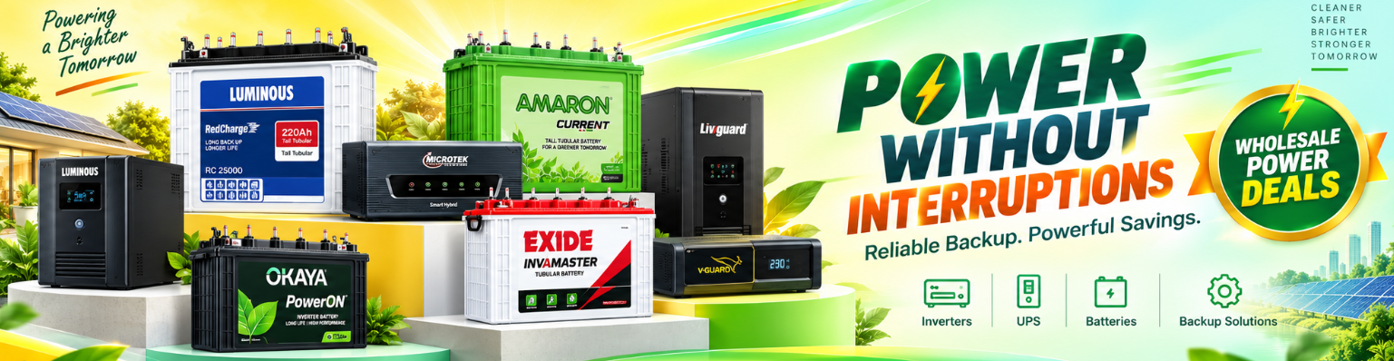 Power & Backup Solutions Promotion