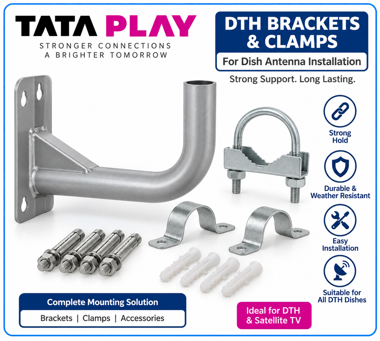 Electricals_DTH_Brackets_Clamps_image