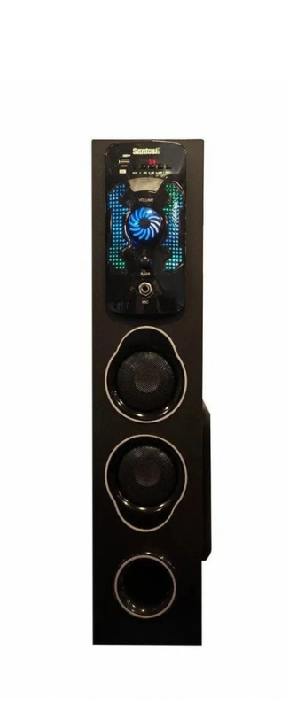 Rock Music Pixel Tower Speaker