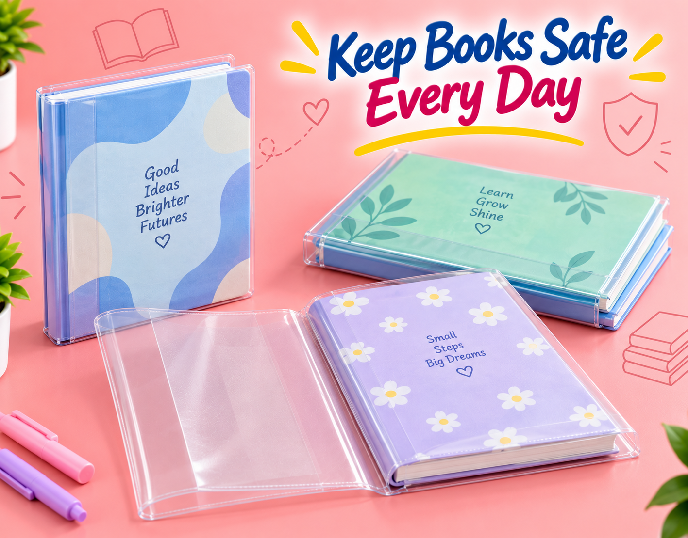 Stationery SchoolDesk ProtectiveSlipCovers